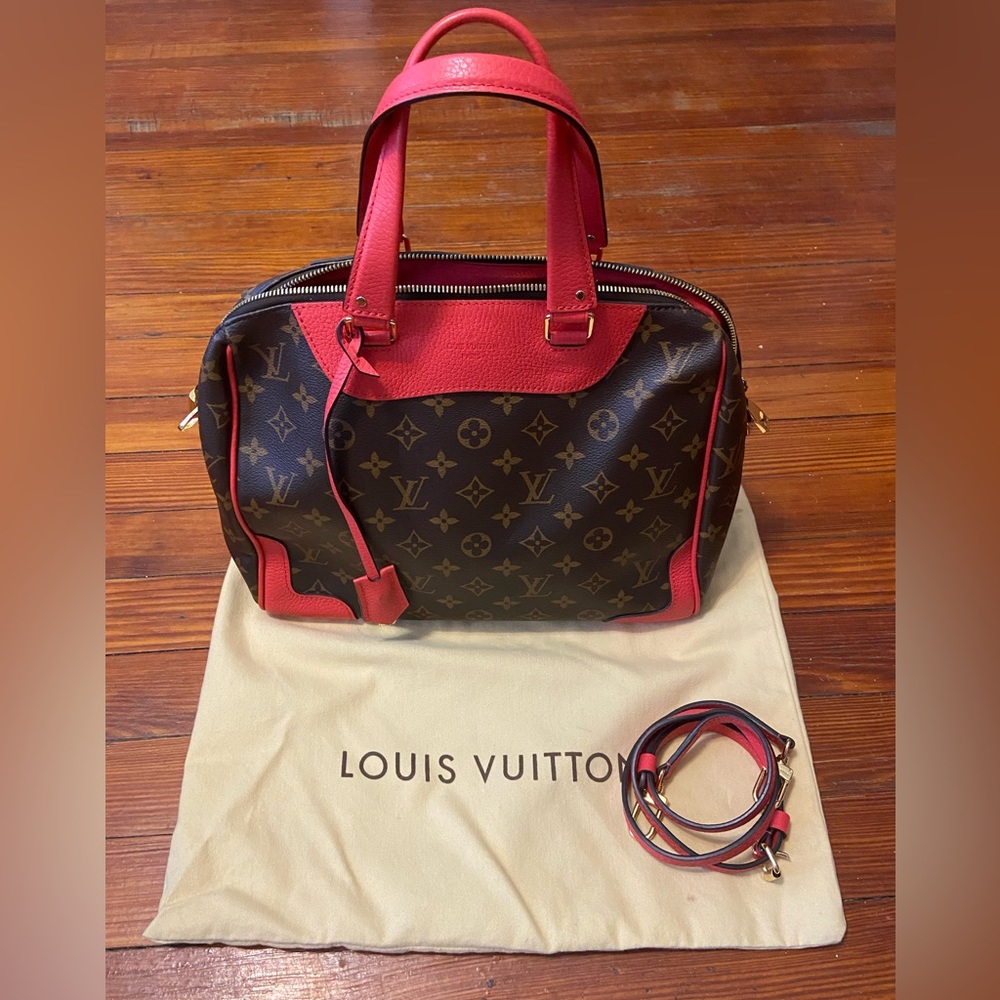 New Authentic Louis Vuitton Retiro PM Coral